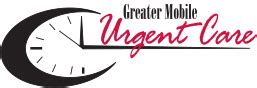 Greater mobile urgent care - Greater Mobile Urgent Care offers convenient walk-in medical services for minor emergencies and illnesses seven days per week. We provide prompt, high quality medical care in a cost effective, comfortable environment. 